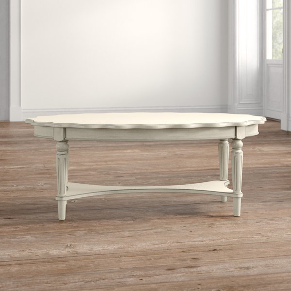 Ophelia & Co. Quitman Solid Wood Coffee Table with Storage & Reviews